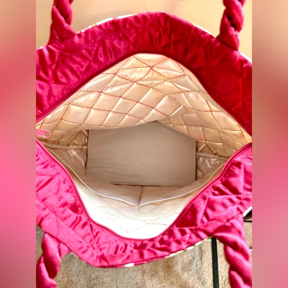 Floral Red Tote Bag - Picture 5 of 8